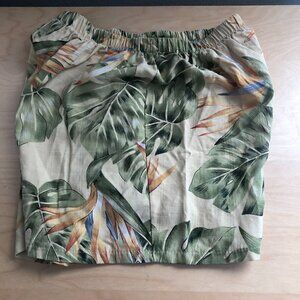 Vintage Y2K Urban Renewal Floral Fabric Shorts - Paradise Resort Wear